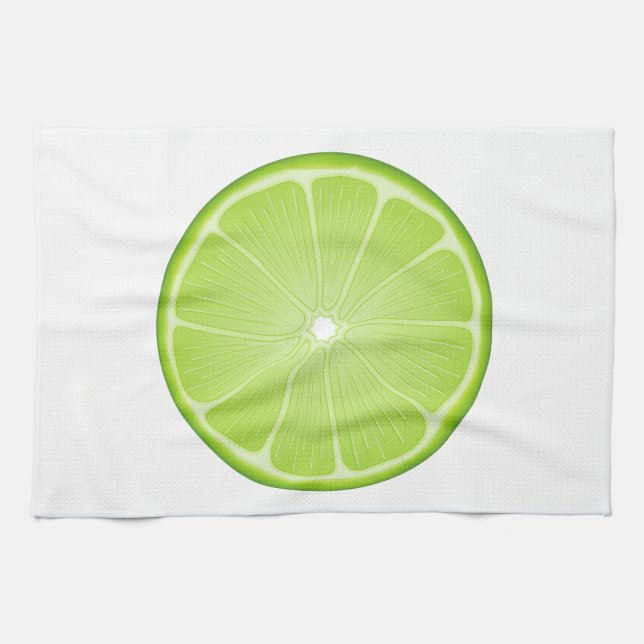Tropical Lime Party Kökshandduk (Horisontell)