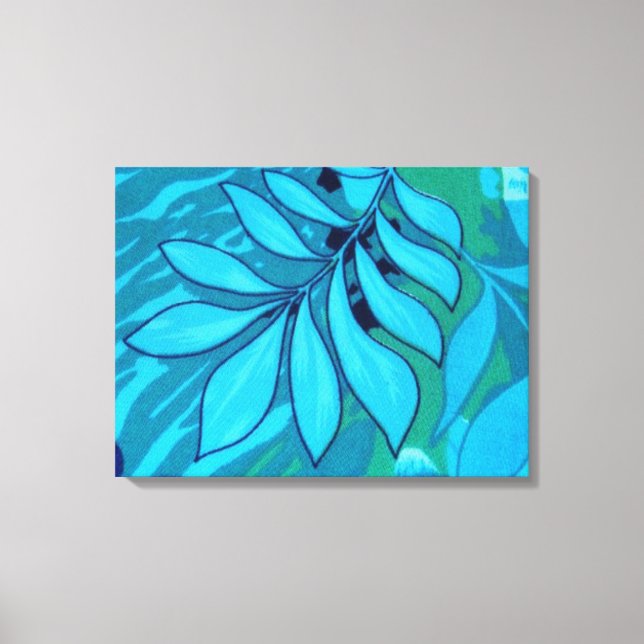 TROPICAL LÖV 3 Panel Home Canvas Wall Art (Framsida)