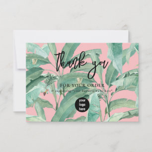 Tropical Löv Business Tack Logotyp Kort