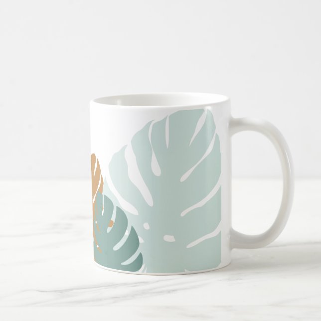 Tropical Löv Ceramic 11 oz Mugg (Höger)
