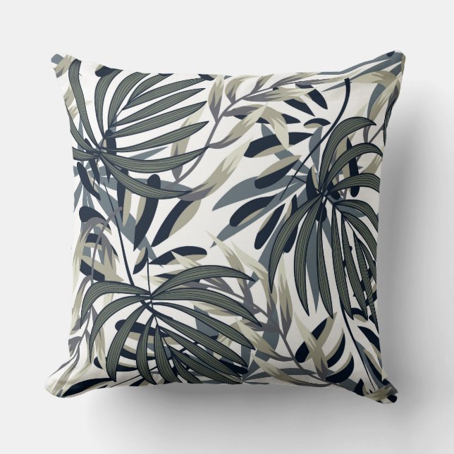 Tropical Löv Designer Dekorativ kudde (Framsida)