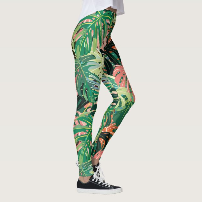 Tropical Löv Extravaganza Leggings (Höger)