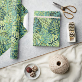 Tropical Löv Gift Wrap Presentpapper