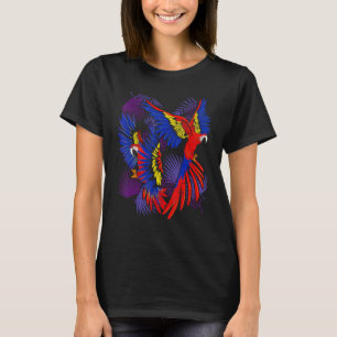 Tropical Löv Jungle Animal Exotic Bird Macaw Pa T Shirt