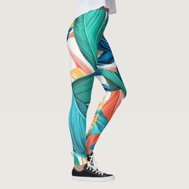 Tropical Löv Leggings (Höger)