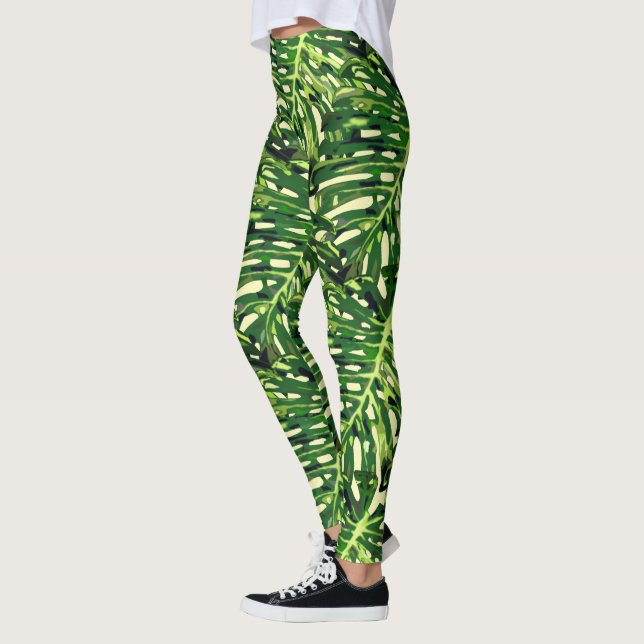 Tropical Löv Leggings (Vänster)
