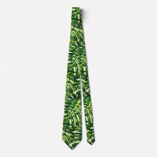 Tropical Löv Neck Tie Slips