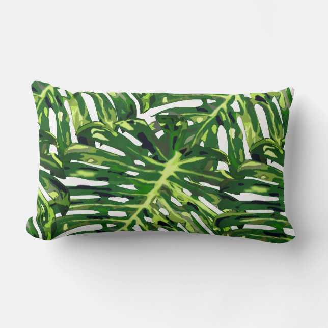 Tropical Löv Pillow Lumbarkudde (Framsida)