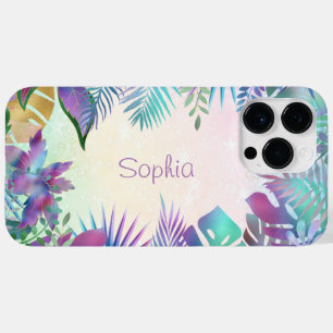 Tropical Löv, Teal & Grönt Ombre, Lavender Namn