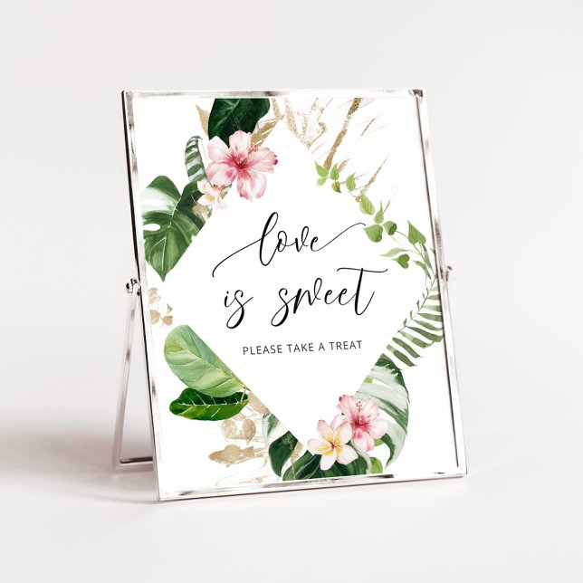 Tropical Love är sött ta en godbit Poster (Skapare uppladdad)