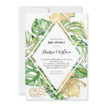 Tropical Lövs Gold Foil Summer Baby Sprinkle