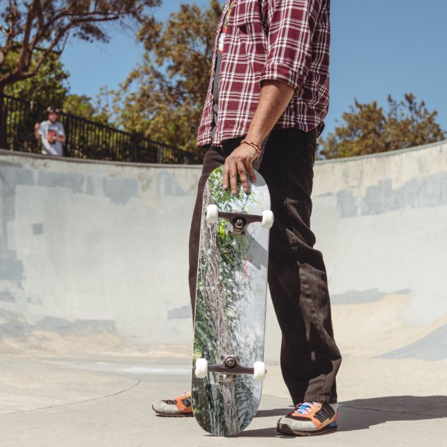 Tropical Lövs Waterfall Dream #1 #trip #wall Mini Skateboard Bräda 18,5 Cm (Utomhus 2)