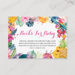 Tropical Luau Bokar för Baby-inkapslingskort Tilläggskort