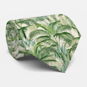 Tropical Lush Foliage Handflatan Löv Mönster Slips