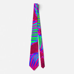 Tropical Lush Magenta Lövs Tie Slips
