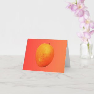 Tropical Mango Anpassade Kort