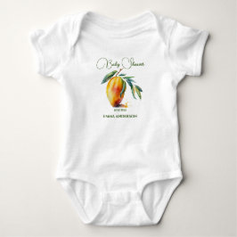 Tropical Mango | Baby Shower T Shirt