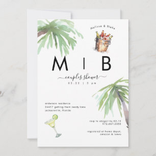 Tropical Margaritas & Beer Par Bröllop Spara Datumet