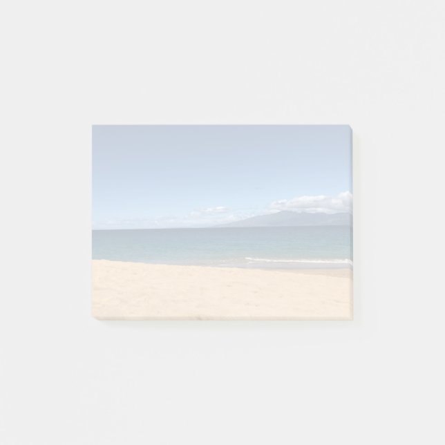 Tropical Maui Beach Post-it Notes Block (Framsida)