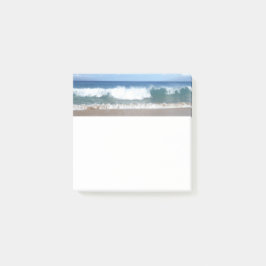 Tropical Maui Vågar Square Post-it Block