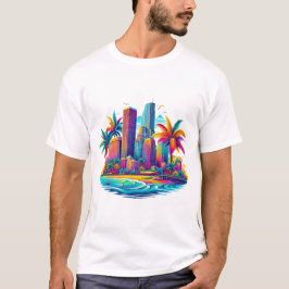 Tropical Metropolis T Shirt