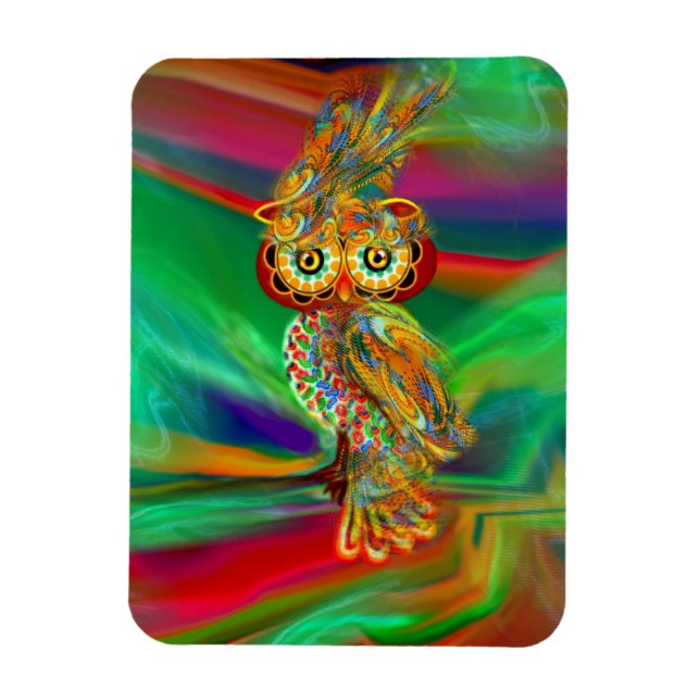 Tropical Mode Queen Uggla Magnet (Vertikal)