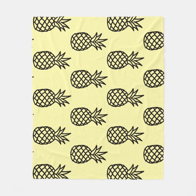 Tropical Modern Cute Dog Cat Pet Fleece Blanket (Framsidan)