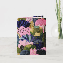 Tropical Modernism Greeting Card Kort