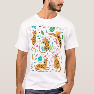 Tropical Mönster T Shirt