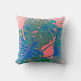 Tropical Monstera Löv Kudde