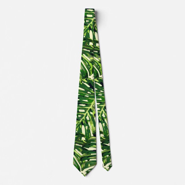 Tropical Monstera Löv Slips (Framsida)