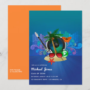 Tropical Music Fest Island Studentfest Invita Inbjudningar