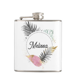 Tropical Name Flask Fickplunta