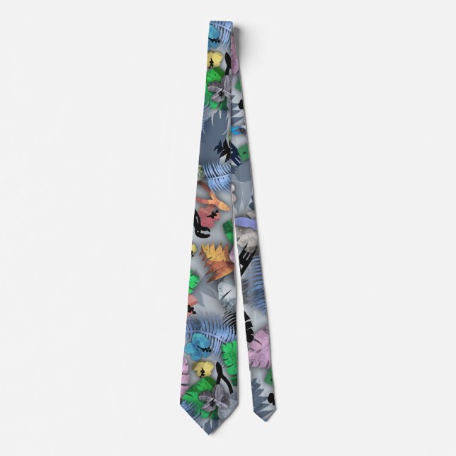 Tropical Neck Tie for Electrician Slips (Framsida)