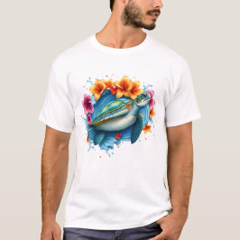 Tropical Ocean Desig T Shirt