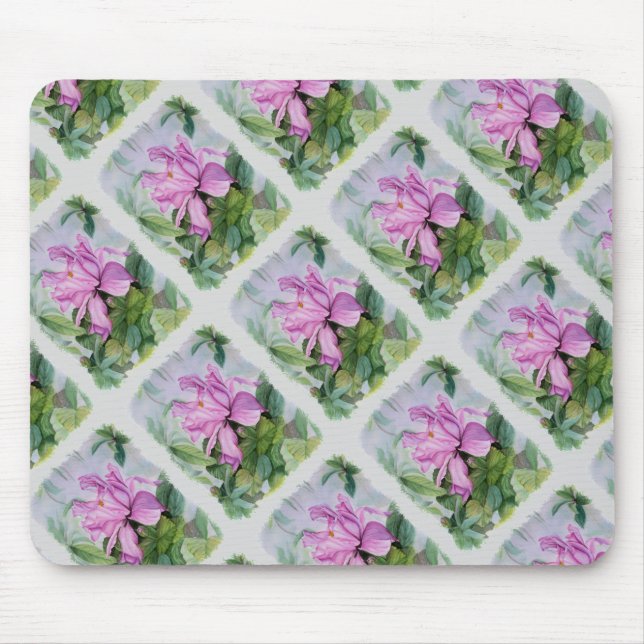 TROPICAL ORCHID MOUSEPAD MUSMATTA (Framsidan)