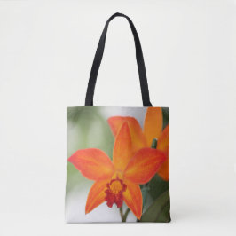 Tropical Orchid Tote Bag Tygkasse