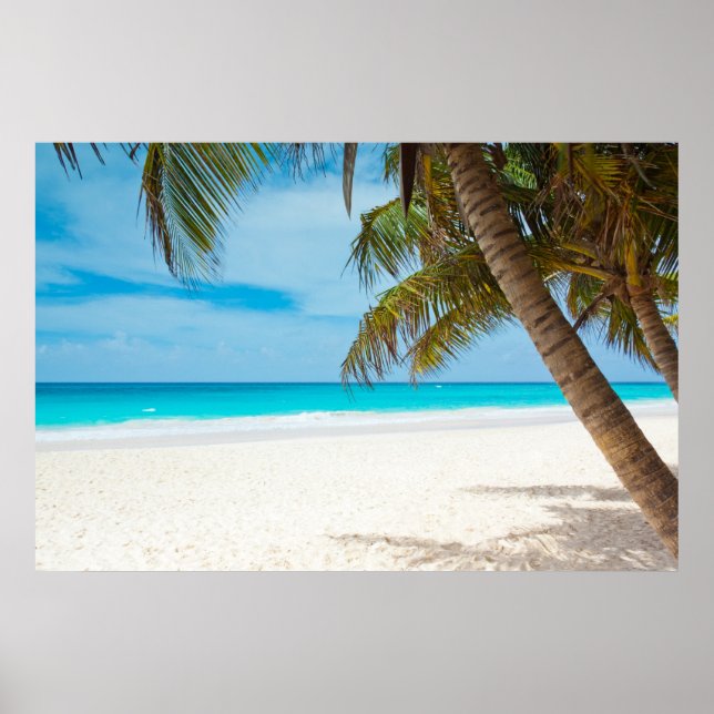Tropical Paradise Beach Poster (Framsidan)