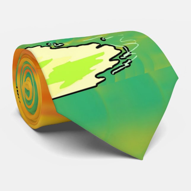 Tropical Paradise Desert Island Orange Sunset Slips (Rullad)