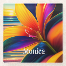 Tropical Paradise Flowers Personlig