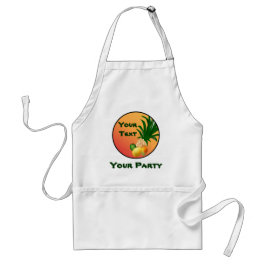 Tropical Party Food Apron Förkläde