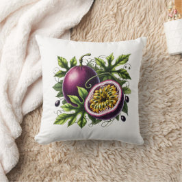 Tropical PassionFruit Botanical Kudde