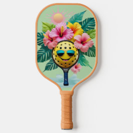 Tropical Pickleball Roligt - Cute Kawaii Paddle De