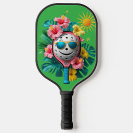 Tropical Pickleball Roligt - Cute Kawaii Paddle De