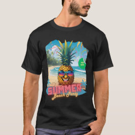 Tropical Pineapple – Beach Party T Shirt