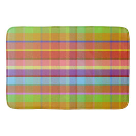 Tropical Plaid HITT Badrumsmatta