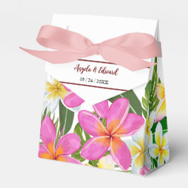 Tropical Plumeria Temple Träd-favoritruta Presentaskar
