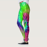 Tropical Rainbow Grönt Magenta Starburst Tie Dye Leggings<br><div class="desc">Dessa baljor har en stark regnbågsliknande tidningsdesign som påminner om 1960-talets hippie-räknarkultur. Perfekt för yoga,  springa,  jobba på gymmet eller när du vill bära några söta sextiger. Färg omfattar neon grönt,  magenta och blått.</div>