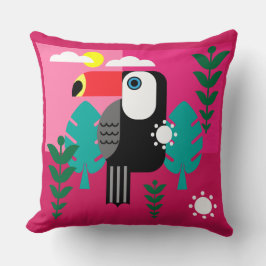 Tropical Rainforest Toucan Kudde