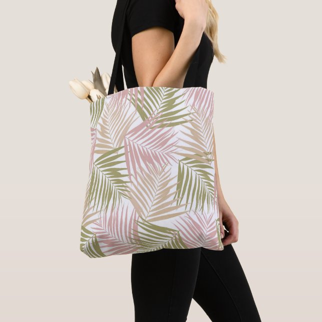 Tropical Retro #8 (Beachy Vibes) #handflatan #deco Tygkasse (Närbild)